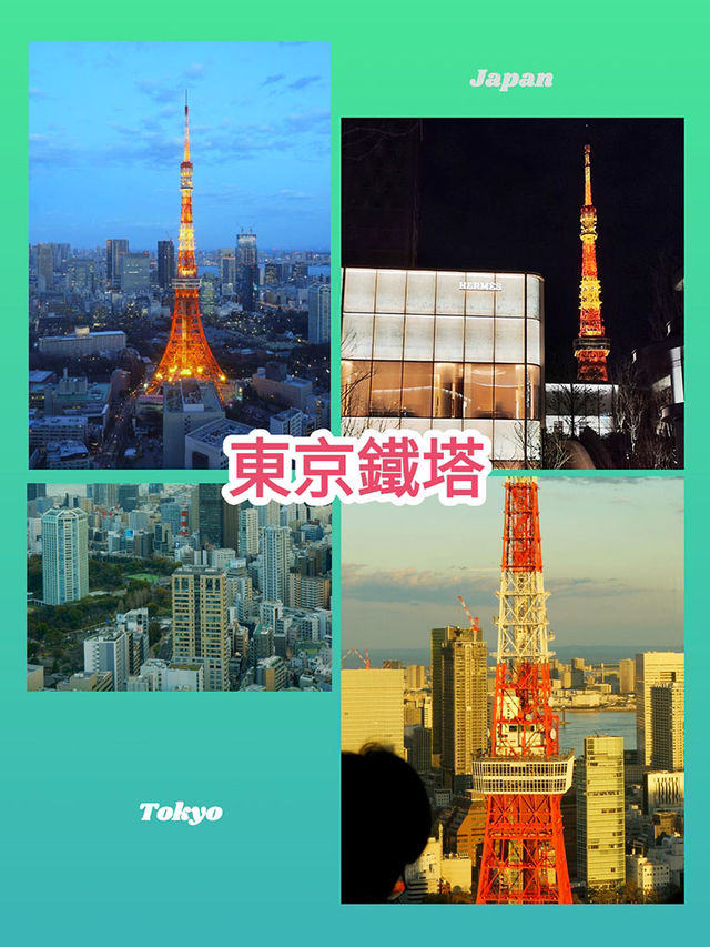 東京景點｜遠眺東京鐵塔
