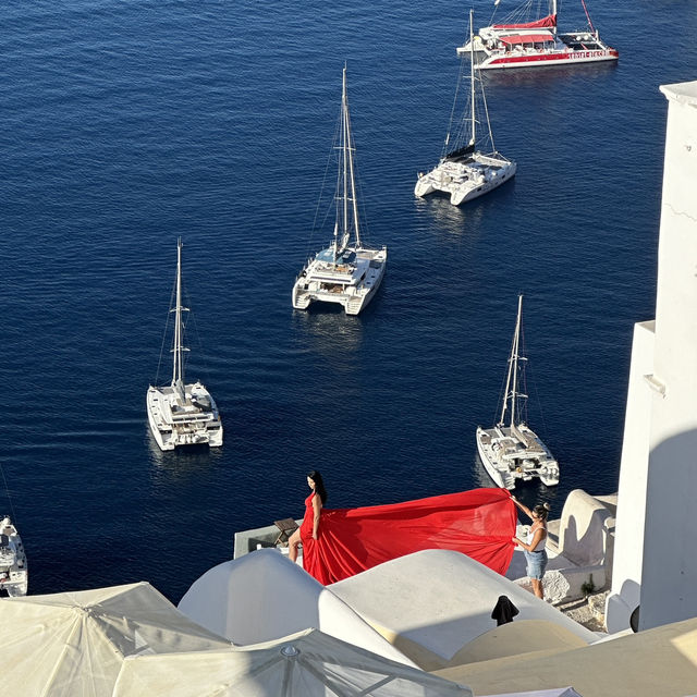 Sophia Oia View Room Tour