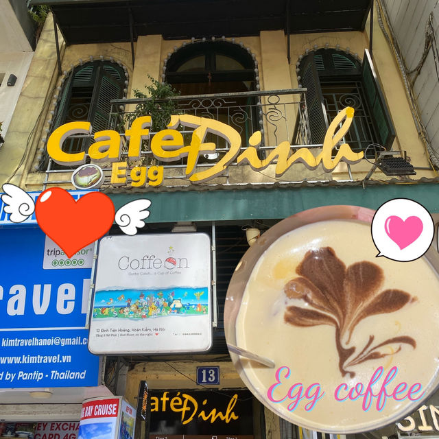 Cafe Dinh คาเฟ่ชื่อดังกาแฟไข่ดี 