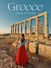 【絶景🇬🇷】【絶景🇬🇷】一生に一度は行きたい！古代遺跡ポセイドン神殿🏛