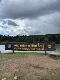 อ่างเก็บน้ำในอุทยานเขาใหญ่🍃