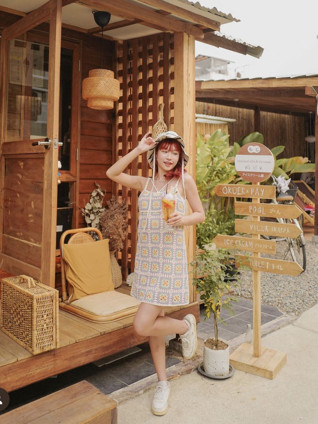 清邁🇹🇭網美民宿X手工雪糕cafe🍦