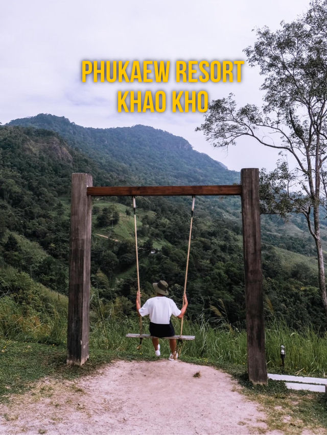 ภูแก้ว รีสอร์ท ที่พักบรรยากาศสุดฟิน เขาค้อ🌲
