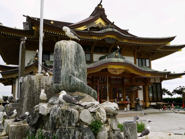 【青森県】ウミネコの繁殖地！蕪嶋神社