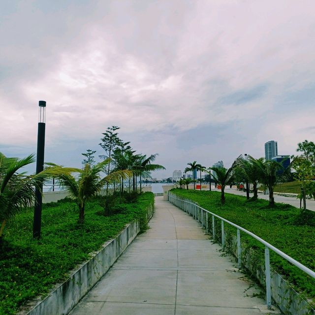 馬來西亞檳城喬治城新地標海濱公園景點:Gurney Bay Park，適合拍照📸打卡親子遊