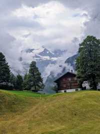 世界最美的山城，前往少女峰必經的仙氣小鎮：格林德瓦 Grindelwald 