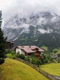 世界最美的山城，前往少女峰必經的仙氣小鎮：格林德瓦 Grindelwald 