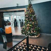 Go United Club Lounge before boarding
