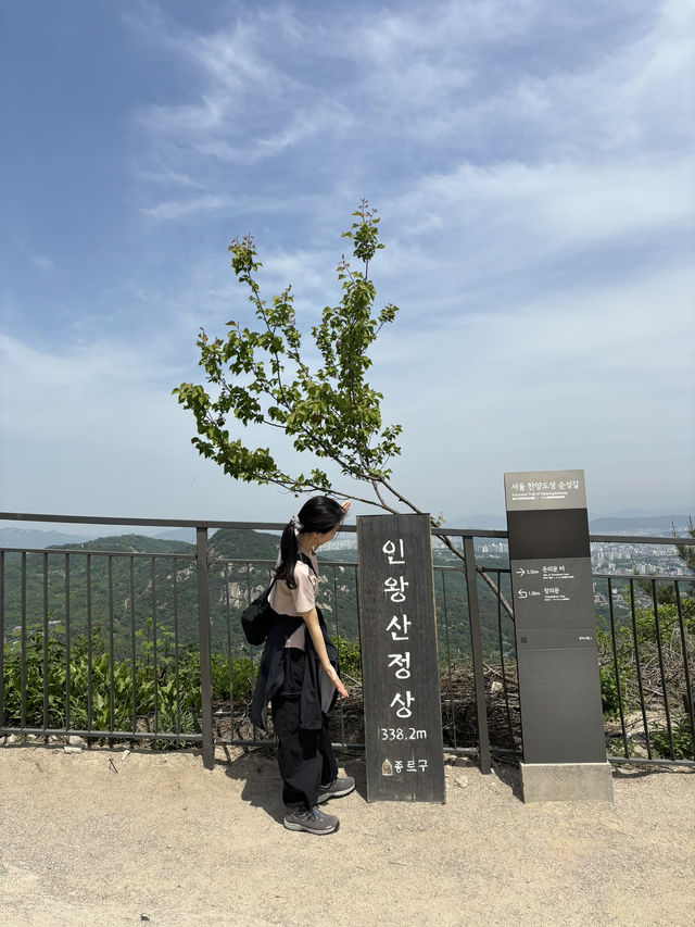 너무 멋진 뷰! 서울의 인왕산