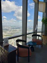 Stunning view lounge in the sky☁️