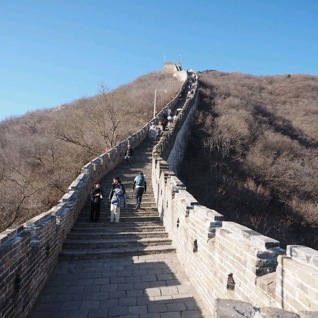 One day with Mutianyu great wall of China