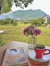 สายชา เลิฟเว่อร์ Cafe My Day Off ที่เชียงดาว 🍵🌷
