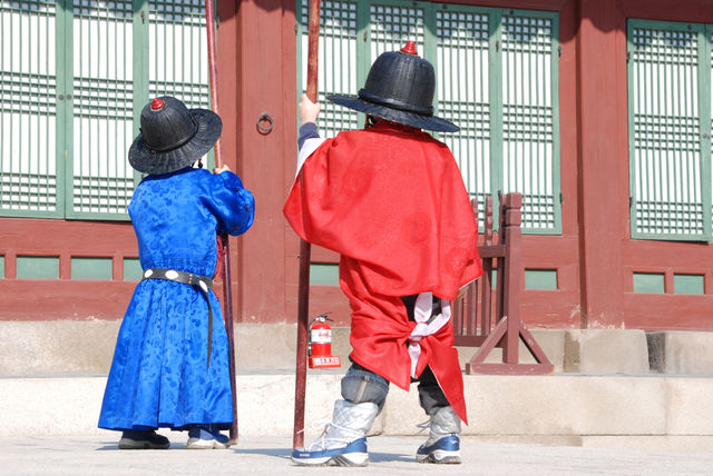 A Turning Point in Korean History — Geongbokgung Palace of Seoul in South Korea