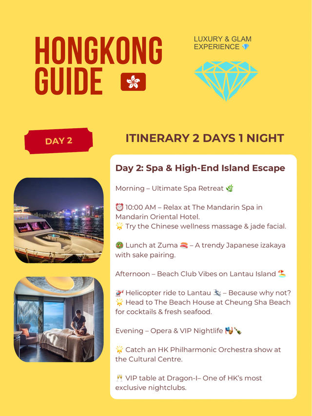 Hongkong 2 Days- Luxury Experience 