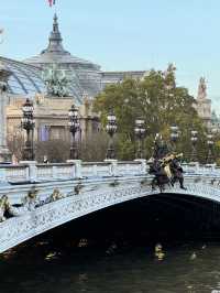 A Graceful Stroll Across Pont Alexandre III, Paris