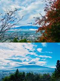 【日本山梨】新倉山淺間公園：步入秋天的畫卷