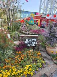 Springtime at Tokyo Skytree – Flowers & Koinobori Galore!