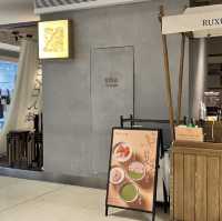 Delicious 双皮奶 Steamed milk dessert and egg tart of Ruxu at One Link Walk, Guangzho