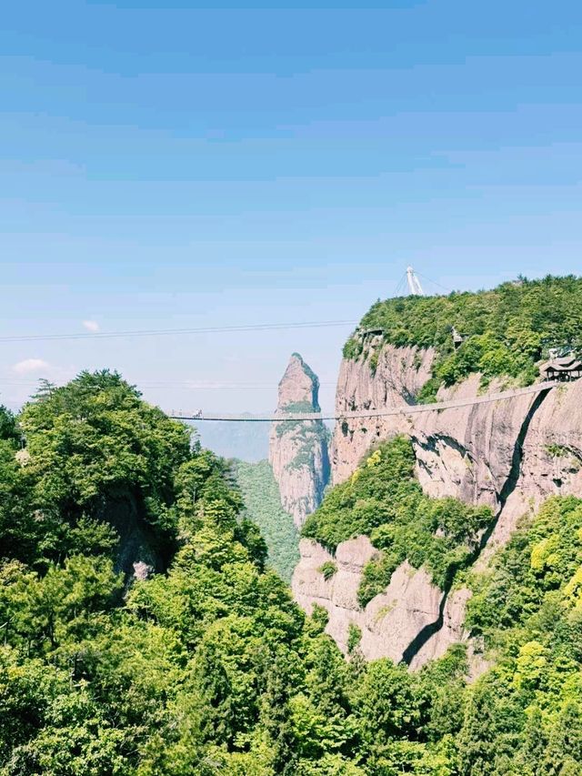 中國浙江台州著名景點：神仙居，適合打卡拍照📸