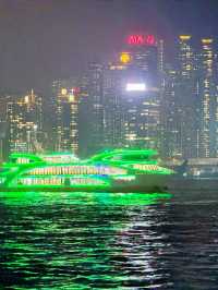 香港尖沙咀聖誕燈飾｜維港夜空的節日狂想曲