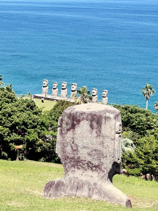 日南太陽花園的石像們