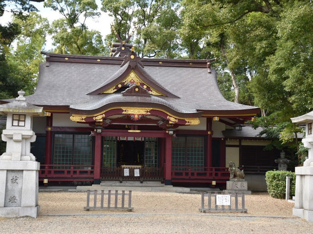 The Famous Shrine in Local Area