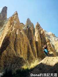 📍紐西蘭南島。Clay Cliffs 的沉靜壯麗