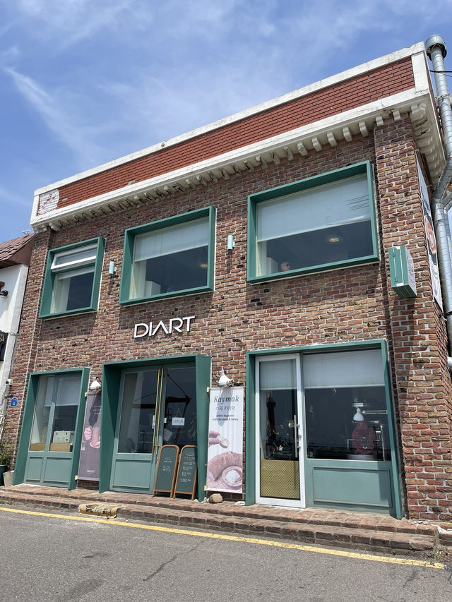 ｜韓國｜釜山青沙浦DIART coffee-一線海景咖啡廳