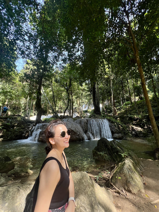 น้ำตก ผาตาด ทองผาภูมิ