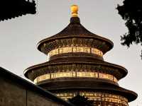Night stroll at the park of Temple of Heaven