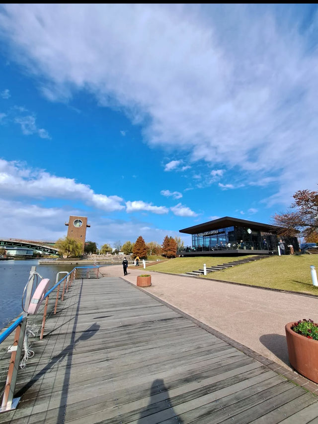 水と緑に癒される富山のオアシス🌿 富岩運河環水公園で過ごす静かな時間