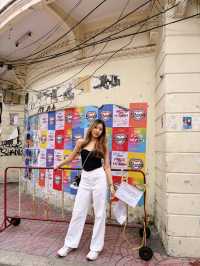 เดินถ่ายรูปเล่นถนนทรงวาด