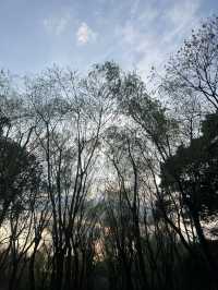 Sunset at West Lake in Hangzhou