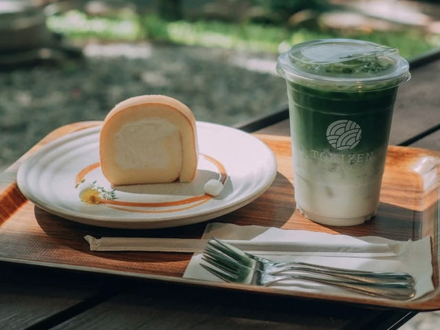 คาเฟ่มัทฉะในสวนสไตล์ญี่ปุ่น ย่านบางขุนนนท์ 🍵🌳