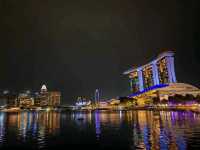 Beautiful Nightview at Marina Bay Sands 
