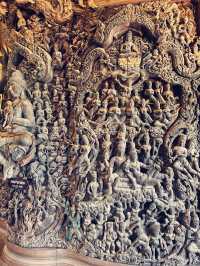 The Sanctuary of Truth in Pattaya, Thailand, is an impressive structure