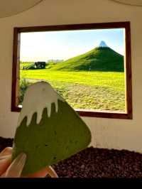 北京爆紅嘅「抹茶富士山」⛰️