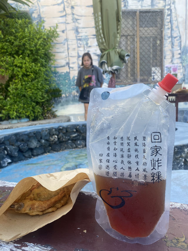 澎湖豔陽天，吹海風曬太陽🌞