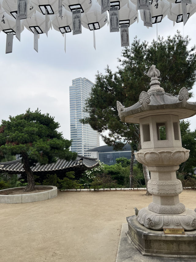 도심속의 사찰
