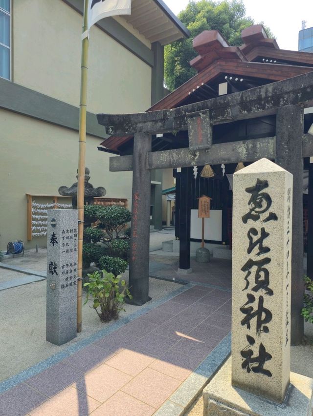 해외여행 일본 후쿠오카의 아름다운 신사 櫛田神社