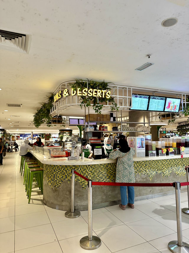 City Eats Beneath a Waterfall: Food Garden @ SOGO KL