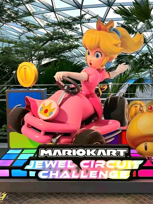 Mario Kart Fun at Jewel Changi Airport