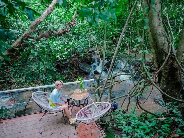 The Hidden Falls ในสวนลับ