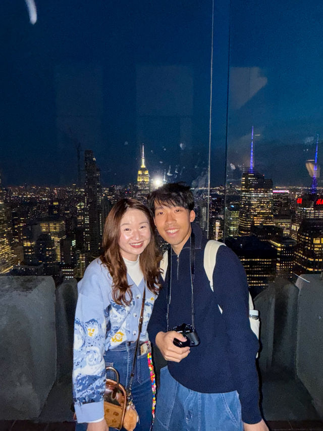 Sky-High Magic: Experiencing New York City from the Top of the Rock!