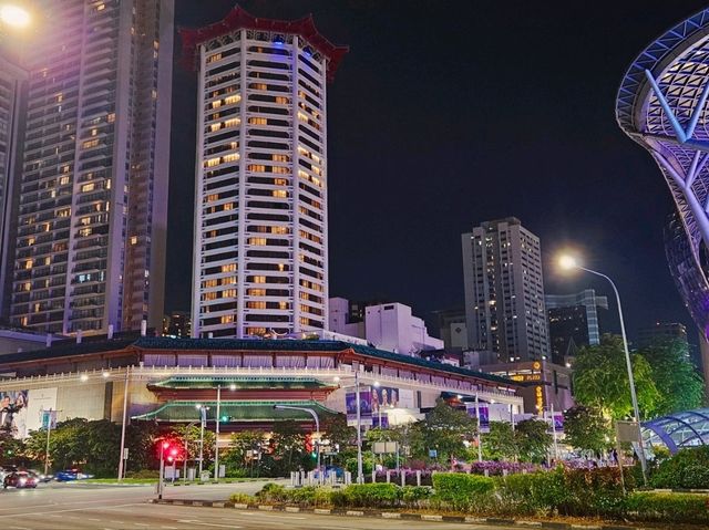 A night stroll at Orchard Road, Singapore