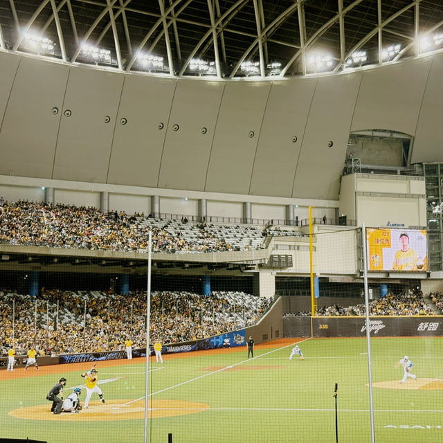 📍台北大巨蛋看棒球初體驗⚾️🏟️