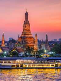 Best view at the iconic Chao Phraya River! 