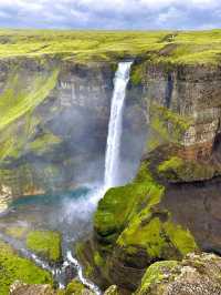 【Háifoss｜冰島瀑布的壯麗與靜謐