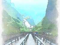 中國張家界天門山