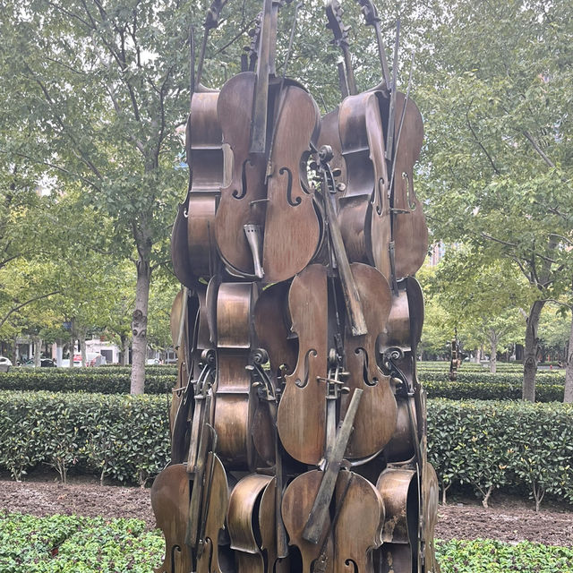 🎨 Jing’an Sculpture Park — Where Art Meets Urban Green